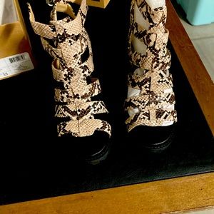 Sandals. Gladiator style. Brand new. Never worn